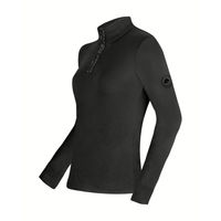 Produktbild von ELT Funktionsshirt Esthal Reitshirt für Damen in Schwarz Grösse M mit Fleece für den Winter