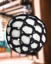 Produktbild von ELT Haarnetz Crystal Black Schwarz