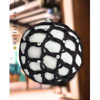 Produktbild von ELT Haarnetz Crystal Black Schwarz