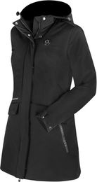 ELT Heizparka Comfort Heat Reitjacke für Damen in Schwarz aus Nylon Größe M – Bild 1 von 5