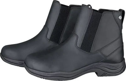 ELT Jodhpurstiefelette Glasgow Reitstiefel aus Leder Schwarz wasserdicht Größe 37 – Bild 1 von 6