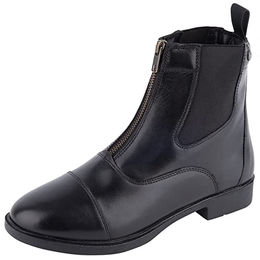 ELT Jodhpurstiefeletten Boston aus Leder Schwarz wasserabweisend Größe 40 Unisex – Bild 1 von 6