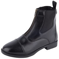 Produktbild von ELT Jodhpurstiefeletten Boston aus Leder Schwarz wasserabweisend Größe 40 Unisex