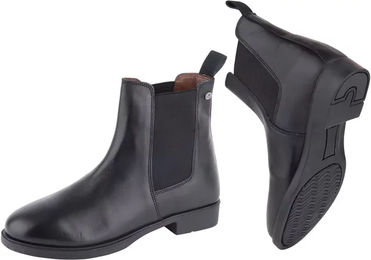 ELT Jodhpurstiefeletten Classic aus Leder für Damen in Schwarz Größe 43 wasserabweisend – Bild 1 von 3