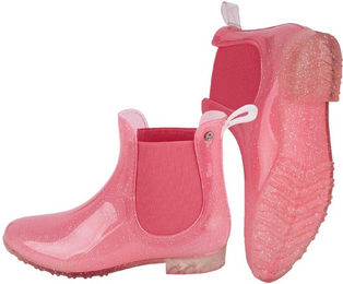ELT Jodhpurstiefeletten Sparkle Rosarot Größe 30 aus Kunststoff wasserdicht – Bild 1 von 1