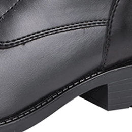 ELT Kinder-Reitstiefel Portland aus Kunstleder schwarz wasserabweisend Größe 32 – Bild 1 von 5