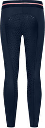 ELT Lucky Leni Thermo-Reitleggings für Kinder in Blau Größe 128 mit Vollgrip – Bild 1 von 13