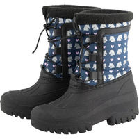 Produktbild von ELT Lucky Snowfall Reitstiefel für Kinder Winterstiefel Blau wasserabweisend aus Polyester