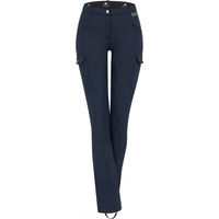 Produktbild von ELT Micro Jodhpur Cargo Reithose Damen mit Silikon Vollgrip Blau Größe 46