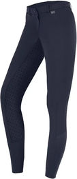 ELT Micro Sport Reithose Damen mit Silikon Vollgrip in Blau – Bild 1 von 9