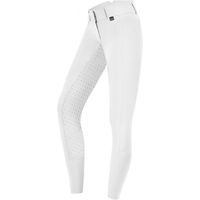 Produktbild von ELT Micro Sport Reithose Damen und Kinder mit Silikon High Waist Vollgrip aus Polyester in Blau und Weiß