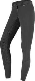 Produktbild von ELT Micro Sport Reithose Full Grip für Mädchen aus Polyester in Grau oder Schwarz Größe 11/12 Jahre
