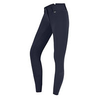 Produktbild von ELT Micro Sport Silikon High Waist Vollbesatz Reithose Damen Blau Grösse D40