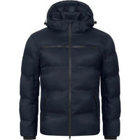 Produktbild von ELT Montana Reitjacke mit Kapuze für Herren Blau XXL wasserabweisend Winterjacke aus Polyester