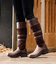 Produktbild von ELT Oakland Winter Stallstiefel aus Leder in Braun Größe 40 wasserabweisend