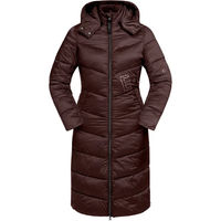 Produktbild von ELT Oslo Lightweight Reitmantel Damen Mahagoni Größe XL