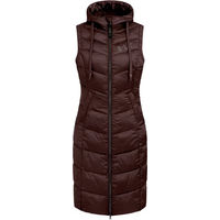 Produktbild von ELT Ostende Lightweight Longweste Damen Mahagoni Größe M