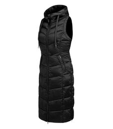 ELT Ostende Lightweight Longweste für Damen Schwarz XS wasserabweisend – Bild 1 von 8