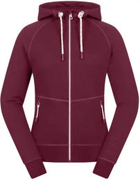 Produktbild von ELT Pamplona Kapuzenjacke Damen aus Baumwolle Rot Größe L