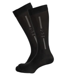 ELT Performance Reitsocken aus Baumwolle Schwarz/Blau Größe M Unisex – Bild 1 von 2