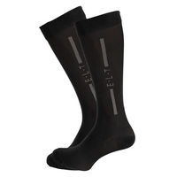 Produktbild von ELT Performance Reitsocken aus Baumwolle Schwarz/Blau Größe M Unisex