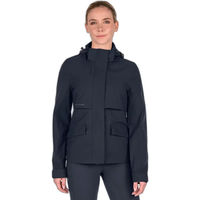 Produktbild von ELT Performance Wasserdichte Reitjacke für Damen aus Polyester in Blau oder Schwarz Größe M