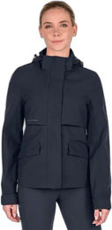 ELT Performance Wasserdichte Reitjacke für Damen aus Polyester in Blau oder Schwarz Größe XS – Bild 1 von 8