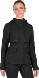 ELT Performance Wasserdichte Reitjacke für Damen in Schwarz Größe S – Bild 1 von 8