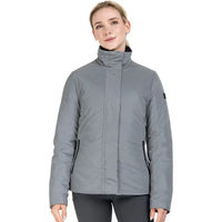 Produktbild von ELT Reflektierende Reitjacke Damen silbergrau Größe L