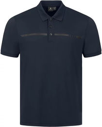 ELT Reit-Poloshirt Michigan für Herren in Blau aus Nylon Größe S – Bild 1 von 12