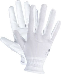 ELT Reithandschuh Sunny Sommer Kunstleder Weiß Unisex Größe L – Bild 1 von 9