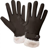 Produktbild von ELT Reithandschuhe Damen St. Moritz Winterhandschuhe Espresso Größe L