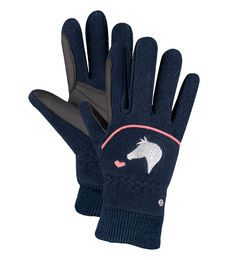 ELT Reithandschuhe für Kinder Lucky Giselle Fleece Winterhandschuhe aus Polyester – Bild 1 von 6