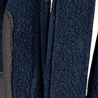 Produktbild von ELT Reithandschuhe Lucky Giselle für Kinder aus Fleece in Blau für 5-7 Jahre