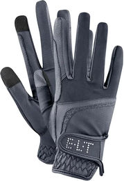 ELT Reithandschuhe Noelle Unisex aus Nylon in Blau oder Schwarz Größe S – Bild 1 von 3