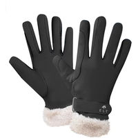 Produktbild von ELT Reithandschuhe St. Moritz Winterhandschuhe Schwarz Unisex Größe S wasserabweisend
