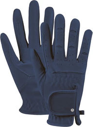 ELT Reithandschuhe Unisex aus Kunstleder Blau Größe L – Bild 1 von 9