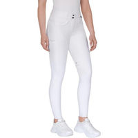 Produktbild von ELT Reithose Damen Comfort Ride Glam HW 2025 Full-Grip Weiß Größe 36 aus recycelten Fasern wasserabweisend