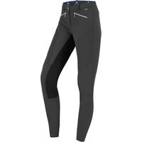 Produktbild von ELT Reithose Damen Vollbesatz Gala Asphalt Grau Größe 36 wasserabweisend