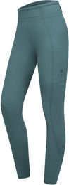 ELT Reithose für Damen in Grün mit Full Grip und wasserabweisender Funktion – Bild 1 von 2
