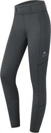 Produktbild von ELT Reithose Kids Full Grip für Mädchen in Grau und Schwarz