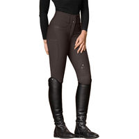 Produktbild von ELT Reithose Mathilda Glam High Waist in Espresso Braun mit Silikon Grip Größe 44