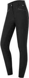 ELT Reithose Oktavia Curved High Waist für Damen in Schwarz wasserabweisend – Bild 1 von 1