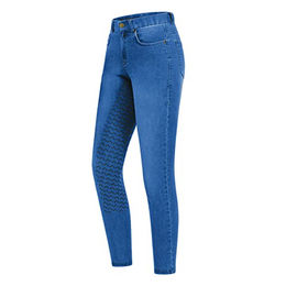 ELT Reitjeans Luna für Damen in Blau aus Baumwolle Größe 34 – Bild 1 von 8