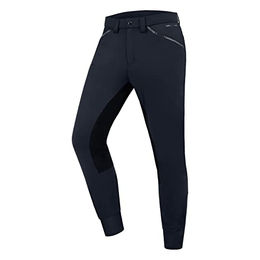 ELT Reitjeans Matteo Classic Vollgrip Reithose für Herren mit Kunstleder – Bild 1 von 5