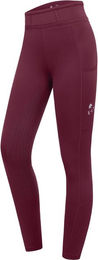 ELT Reitleggings Ella Damen Full-Grip Reithose Samtrot Größe 176 – Bild 1 von 1