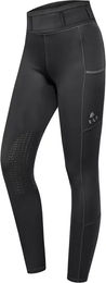 ELT Reitleggings Ella Damen mit Silikon-Grip Schwarz Größe 40 – Bild 1 von 2