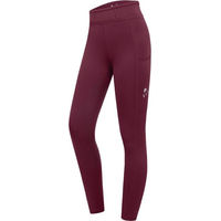 Produktbild von ELT Reitleggings Ella Damen Reithose Full-Grip Samtrot Größe 164