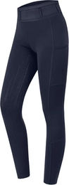 ELT Reitleggings Ella Glam Damen Blau Grösse 36 mit Full Grip – Bild 1 von 9