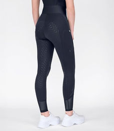 Produktbild von ELT Reitleggings Pia Reithose wasserabweisend tiefblau Größe 176